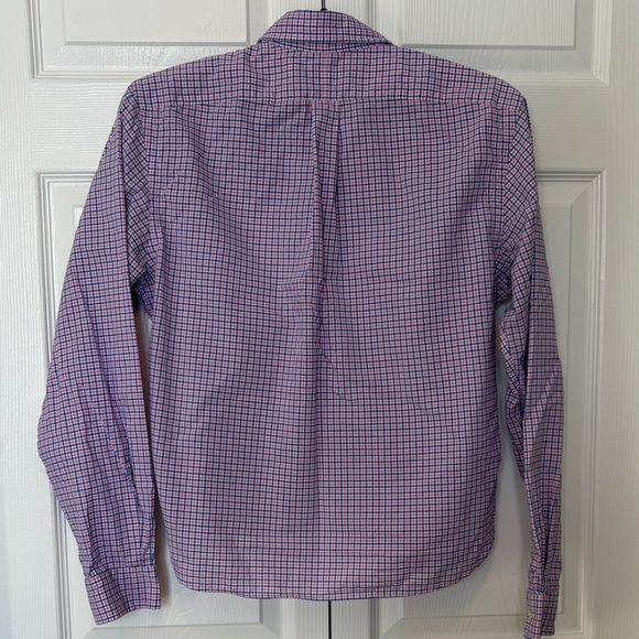 Ralph Lauren Pink and Blue Check Button-Down Shirt - Picture 4 of 4